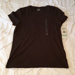 NWT! Jones New York Sport – Brown Basic T-Shirt